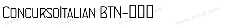 ConcursoItalian BTN字体转换